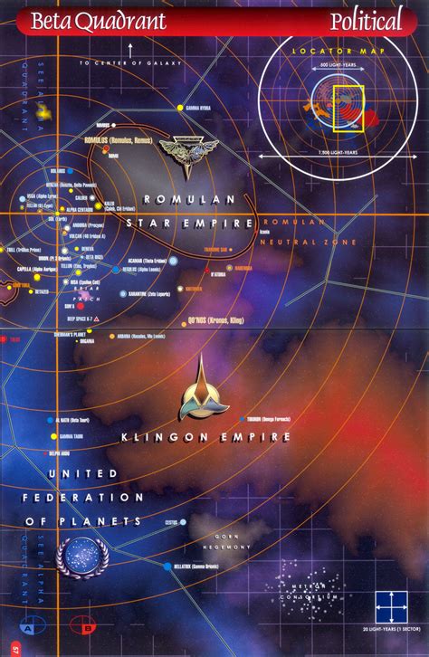 star trek beta quadrant|star trek galaxy quadrant map.